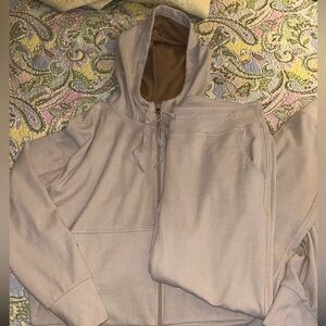 RBX Women’s Tan Super Soft Track Suit - Size Large